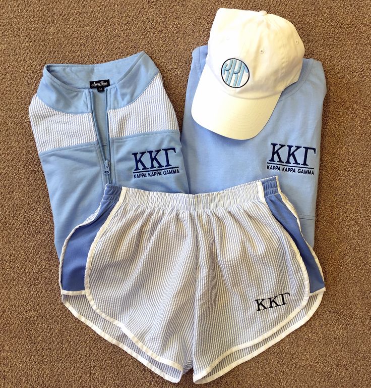 Kappa Kappa Gamma Seersucker Swag