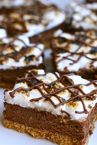 S'mores Cheesecake Bars
