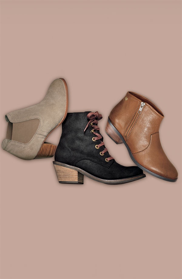 Ankle boots.