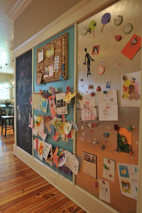 a kid friendly wall is a great way to encourage their creativity