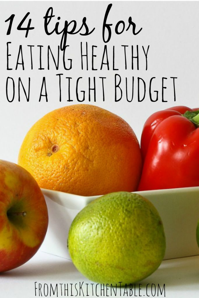 Eating Healthy on a Budget - You can do it!!! These tips will allow you to buy real, whole foods without clipping coupons. My grocery budget is $150 a month!