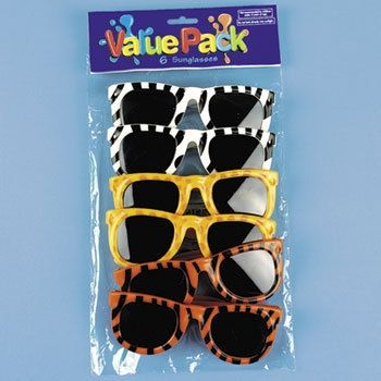 Safari Party Sunglass Party Favors (6 ct)