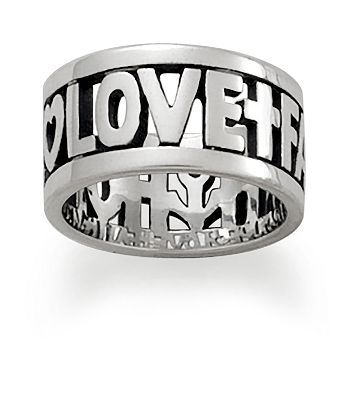 "Faith, Hope, & Love" Ring | James Avery OMG YUS PLEASE