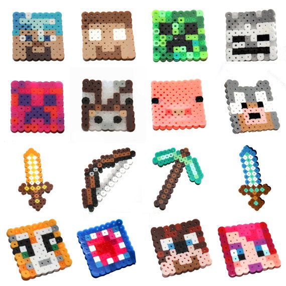 TEN 10 Minecraft or Stampylongnose Inspired by HenrysMarketplace, $9.00