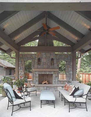 Covered patio