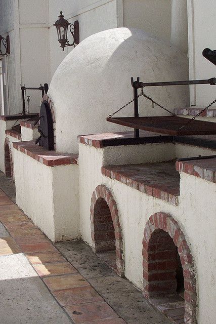 ustic outdoor kitchen