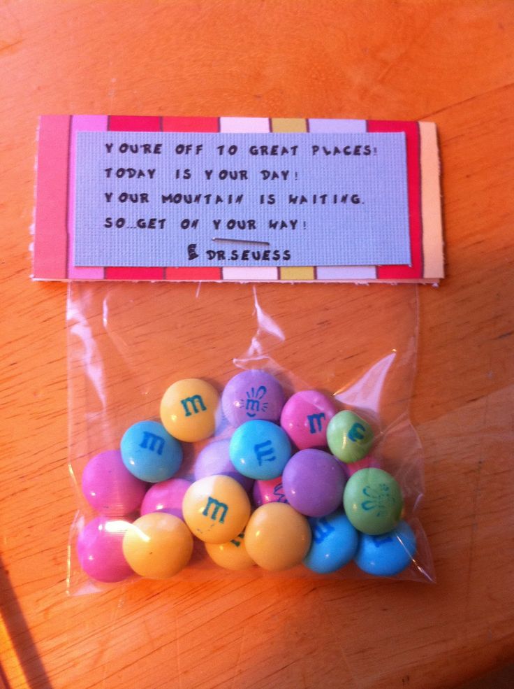 Oh the places you'll go treats