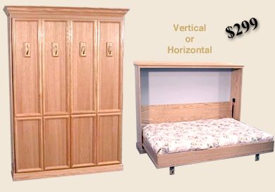 Standard leg murphy bed kit