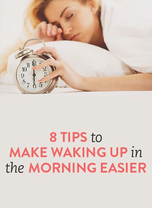 8 tips to make waking up in the morning easi