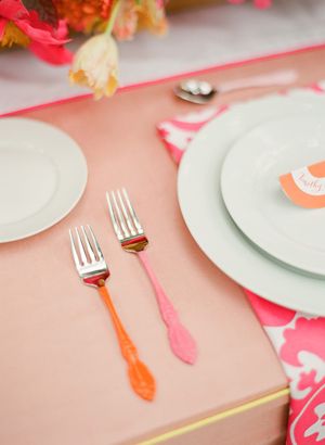 painted flatware