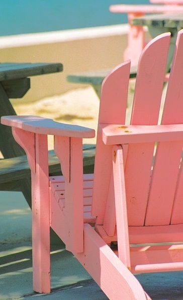 Pink Beach Chair