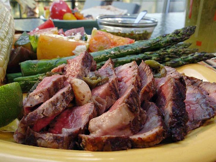 Susan Feniger's Gaucho Steaks with Chimichurri Vinaigrette from FoodNetwork's Best Thing I Ever Made.