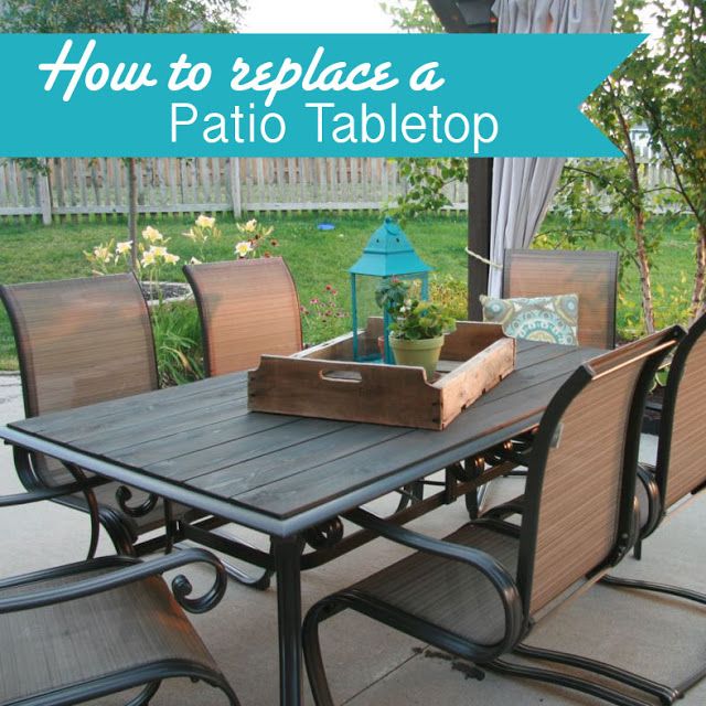 akeover an Outdoor table and refresh chairs How to replace a glass tabletop,patio table update