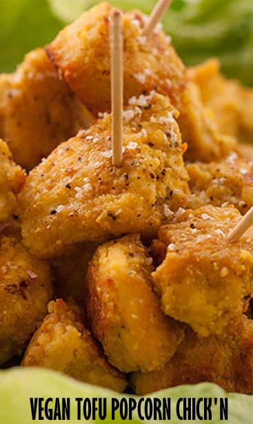 Vegan Tofu Popcorn Chick’n