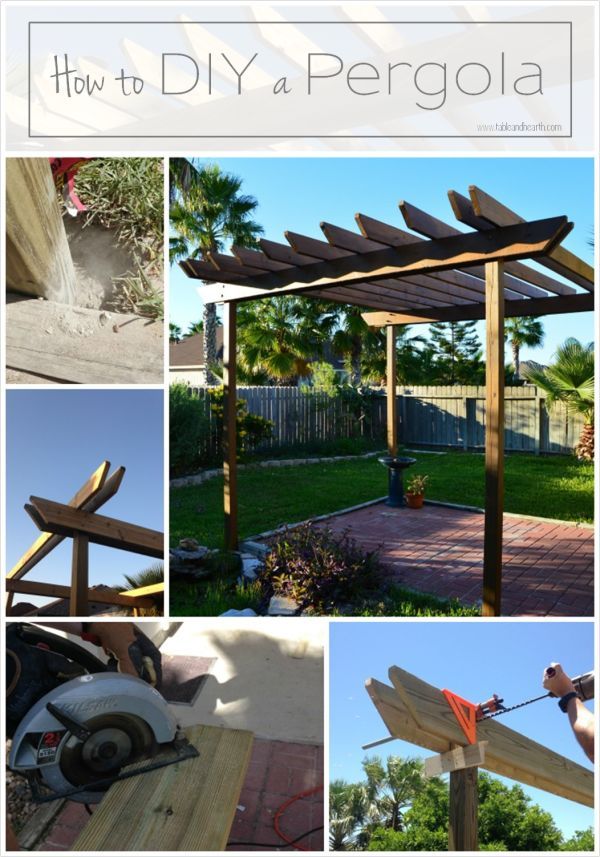 Detailed tutorial on how to build your own pergola and save thousands!