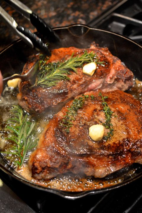 Butter-Basted Rib Eye