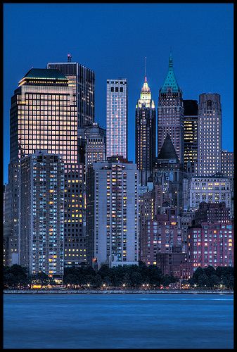 Density of New York City Skyscrapers