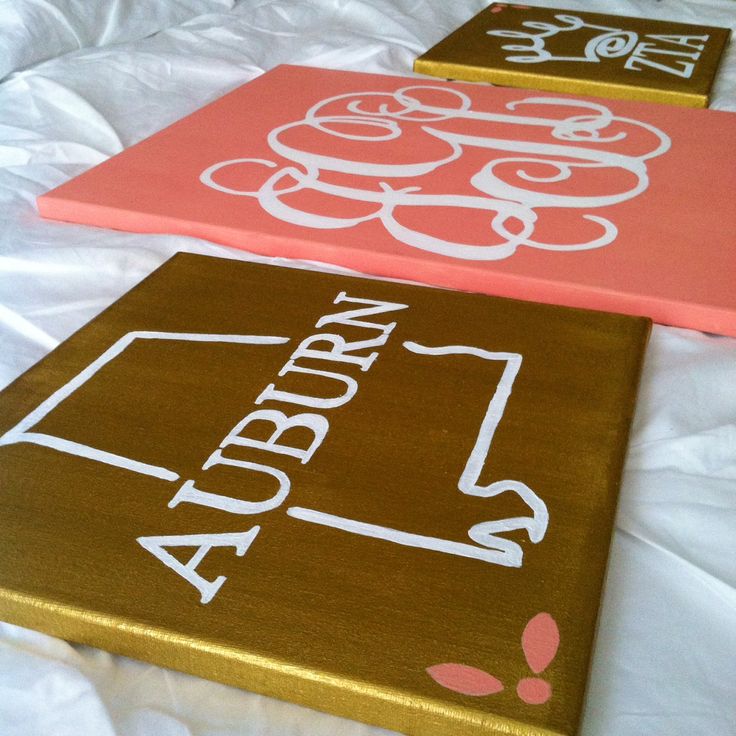 nogrammed Greek Canvas by EastCoastals on Etsy, $40.00