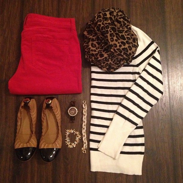 Clothes Casual Outift for • teens • movies • girls • women •. summer • fall • spring • winter • outfit ideas • dates • parties Polyvore :) Catalina Christiano hate the flats but love the outfit