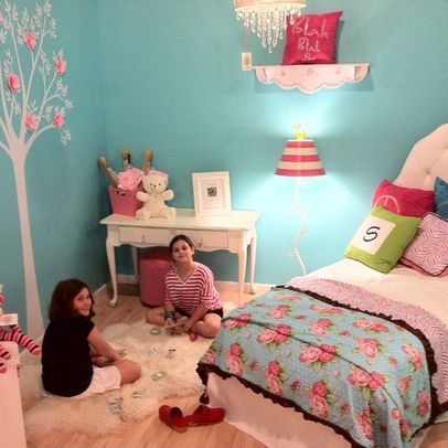 Image detail for -Turquoise Girls Bedroom Design Ideas, Pictures, Remodel, and Decor