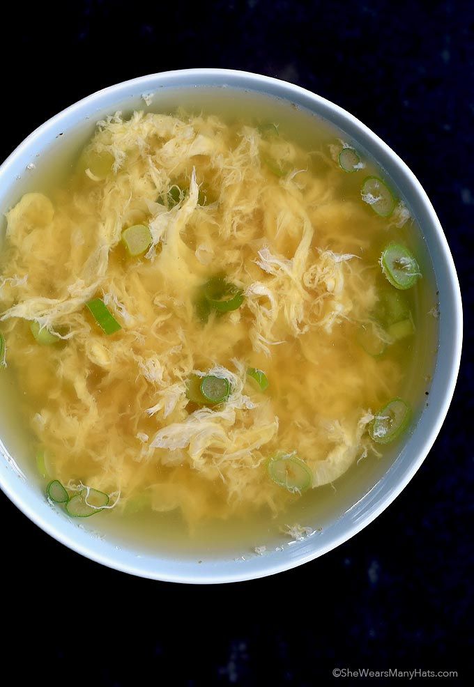 Quick and Easy Egg Drop Soup Recipe This recipe can be made in about 10 minutes!