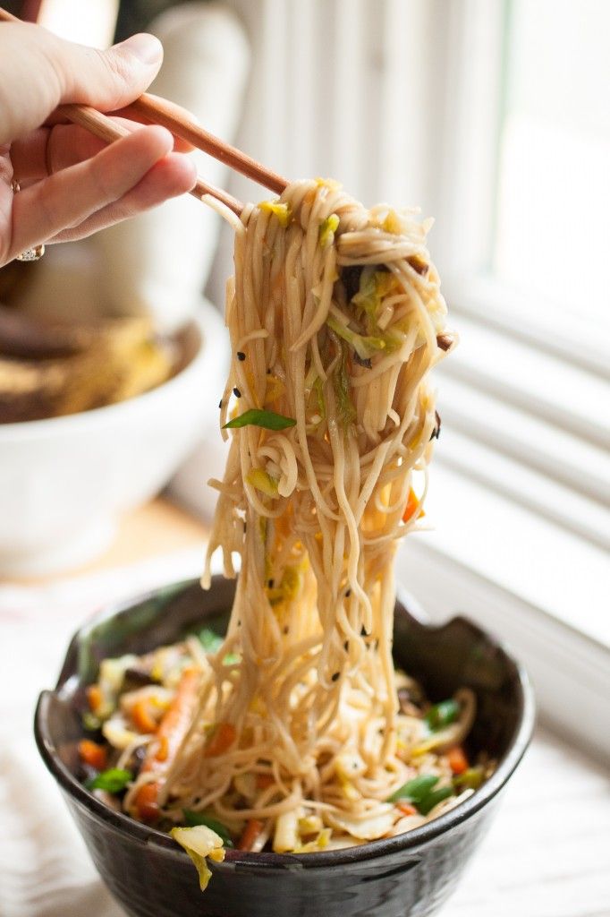 Vegetable Chow Mein - Better than restaurant chow mein; this really is the best! ~Becky