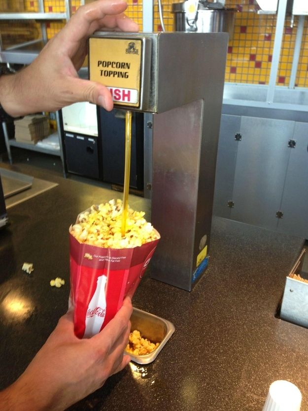 27 Food hacks that will change the way you eat…Ahhhhh Eureka!!!! USE STRAW TO PIPE BUTTER TO LOWER PART OF POPCORN - MAKE SURE YOU GET AN EVEN BUTTER DISTRIBUTION