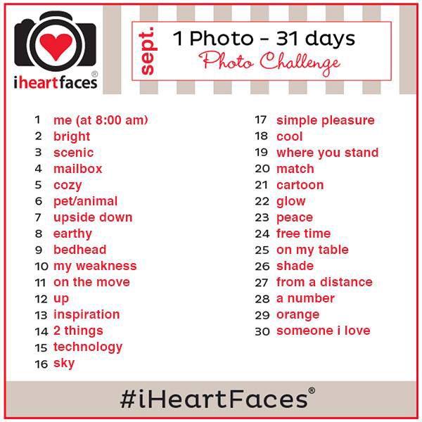 {1 Photo – 30 Days} I Heart Faces Photo Challenge