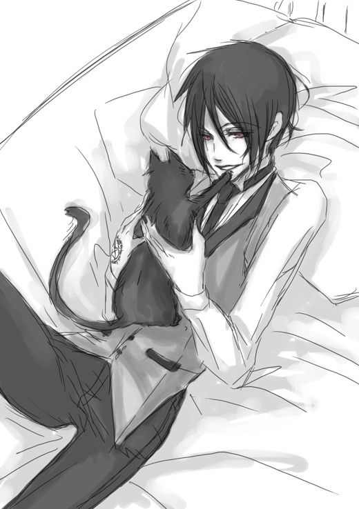 Sebastian Michaelis Kuroshitsuji © Yana Toboso    he's just so goddamn sexy .