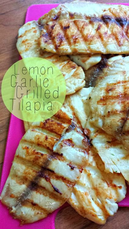 Undressed Skeleton | (easy!) Lemon Garlic Grilled Tilapia