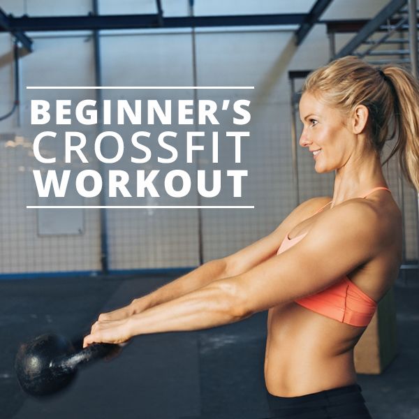 Beginner's CrossFit Workout - a great way to test the waters of CrossFit!  #CrossFit #beginnersworkout #workouts