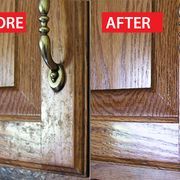 Grease stains have a tendency to go unnoticed, allowing them to build up to seemingly impossible proportions. This grime can damage the wood of your cabinets if allowed to remain for a long period of time. However, as unpleasant as these stains may seem, 