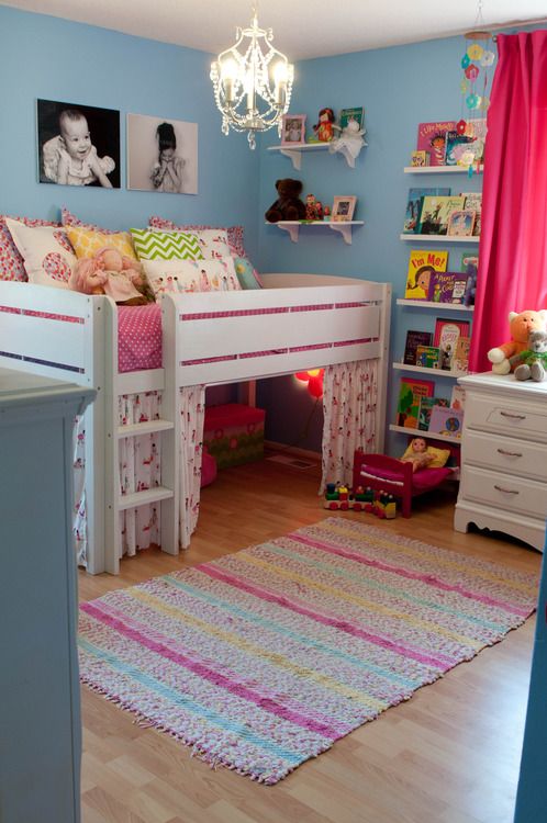 ini loft bed to make a fort. How cool is that concept!! Fun