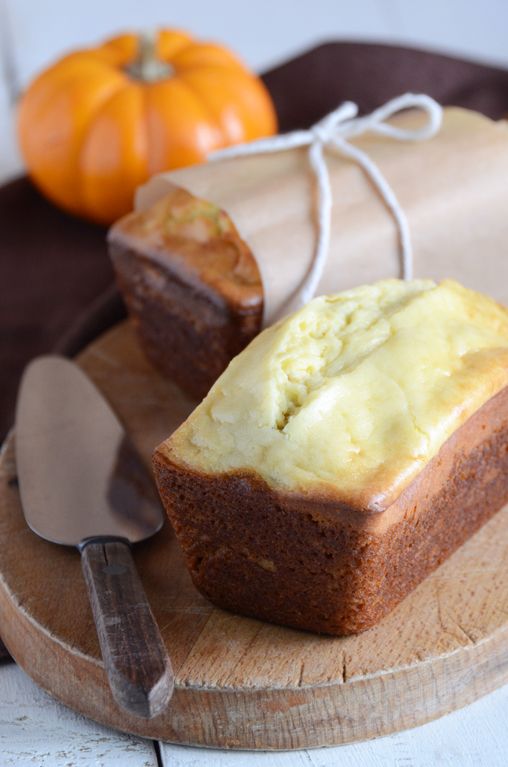 A bite of autumn...Pumpkin Cream Cheese Spice Bread