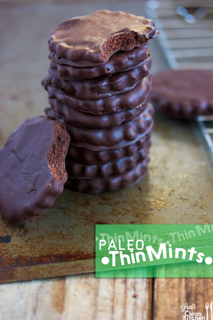 Paleo Thin Mints #LexisCleanKitchen