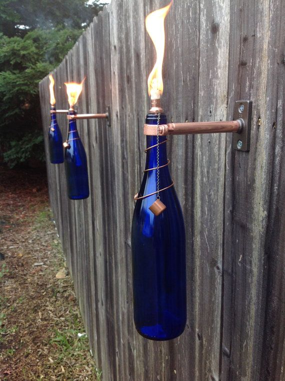 Wine bottle torch