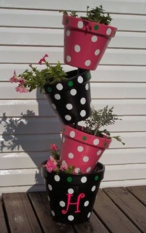Painted Flower Pot Ideas - Bing Images