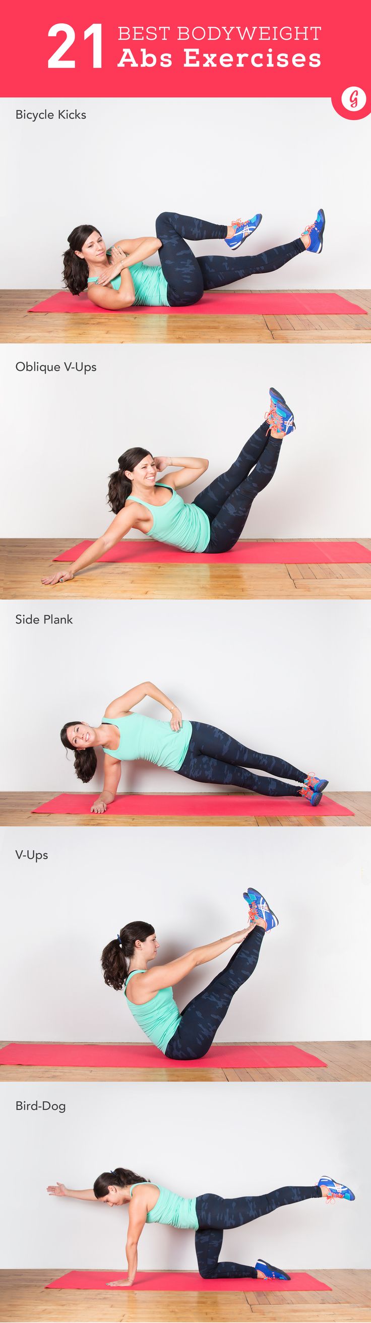 Owww! I can feel the pain! The 21 Best Bodyweight Exercises for a Strong Core #abs #workouts #fitness.