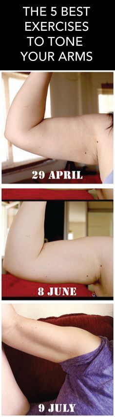 The 5 Best Exercises To Tone Your Arms