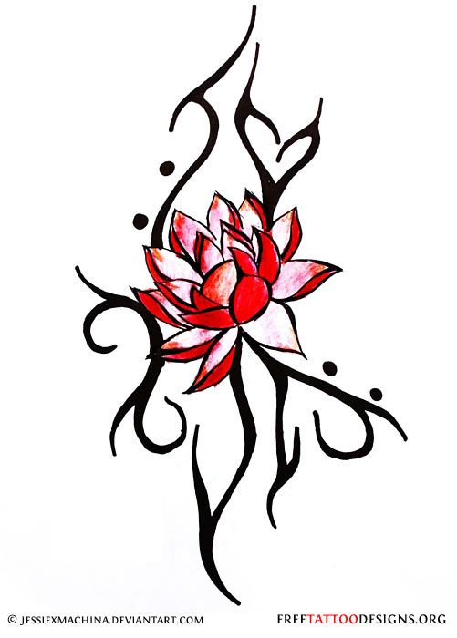 90 Lotus Flower Tattoos