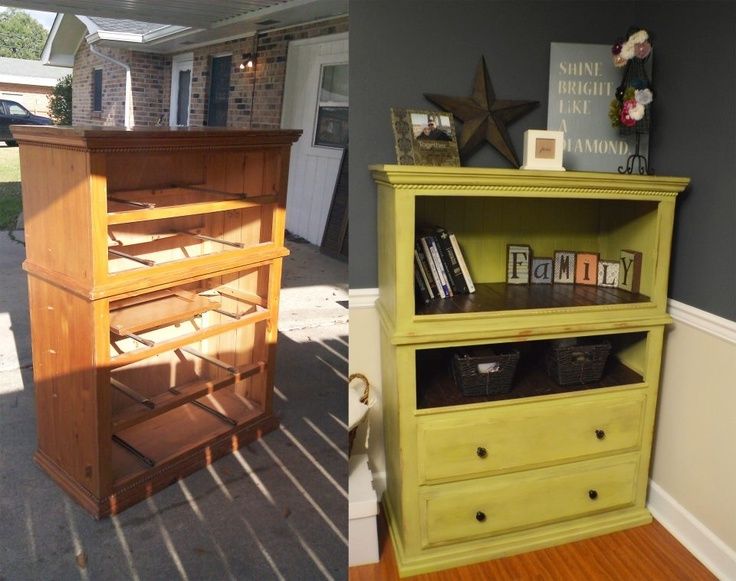 Repurpose Tall Dresser I have a dresser that the top