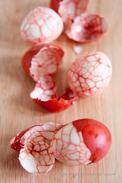 Bloody Eggs | Community Post: 31 Ghoulish Treats For Your Halloween Feast
