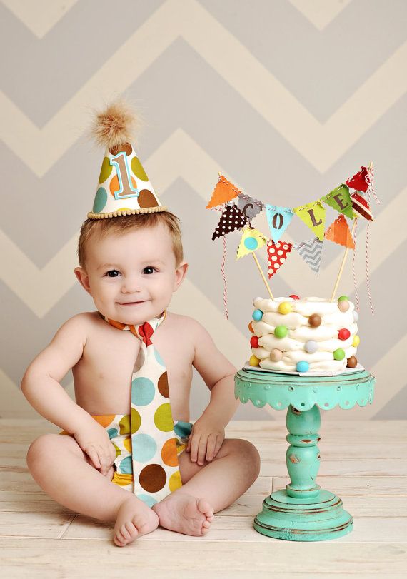 Baby boy / Toddler Cake Smash Birthday Outfit by callyfindlay, $39.85