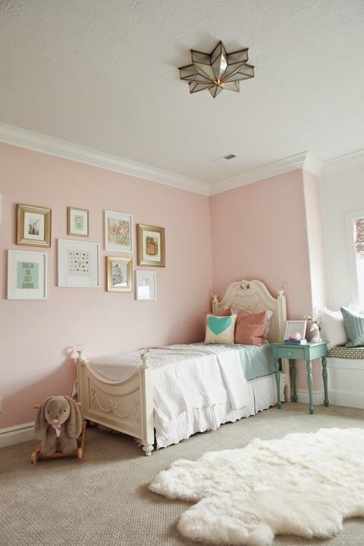 6th Street Design School | Kirsten Krason Interiors : Pink and Gold Nursery Reveal
