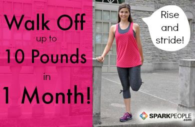 Rise and Stride: Walk Off Up to 10 Pounds in 28 Days | SparkPeopl