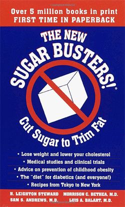 Over the past few days my husband and I have been adjusting to a monumental life change. We recently learned the details of the Sugar Busters Diet, while also