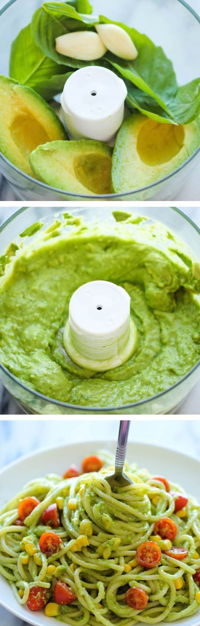 Healthy Recipe | Avocado Pasta ......... The easiest, most unbelievably creamy avocado pasta that everyone will love. And it’ll be on your dinner table in just 20 min! #pasta #recipes #dinner #recipe #noodles