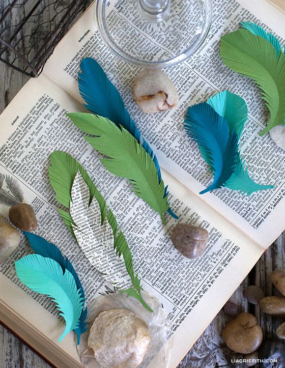 Paper Feathers: Simple to Make
