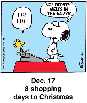 Christmas countdown panel