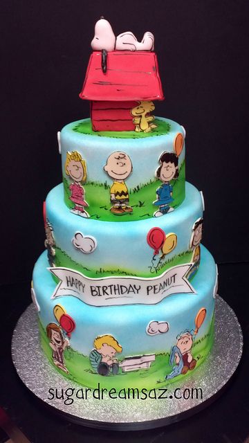 Peanuts 2 by Sugar Dreams Cakes and Things, via Flickr